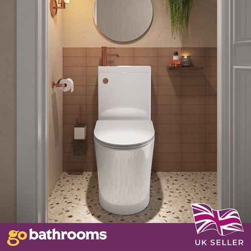 All one toilet sink with - one,