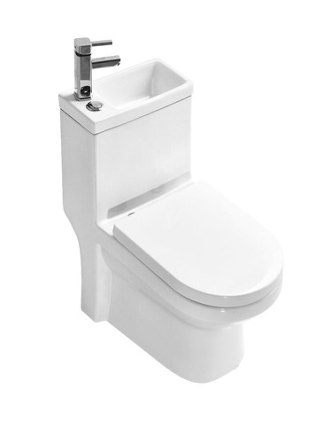 Close coupled toilet - in,