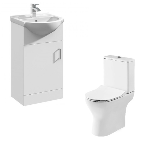 450mm cloakroom bathroom - cloakroom,
