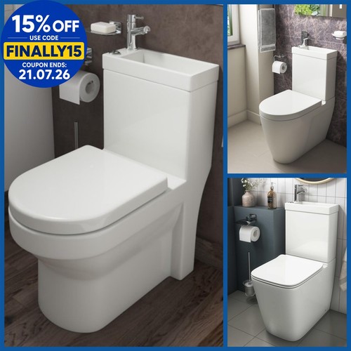 Close coupled toilet - in,