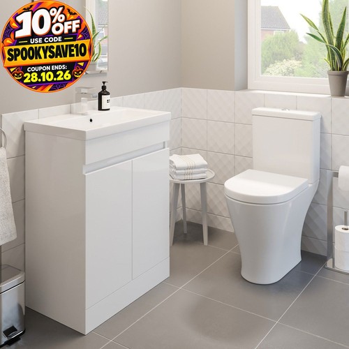 600mm bathroom gloss - 600mm,