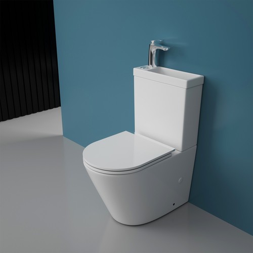 Toilet pan cistern sink - toilet,