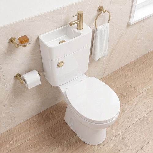 Cloakroom toilet sink - 1, &