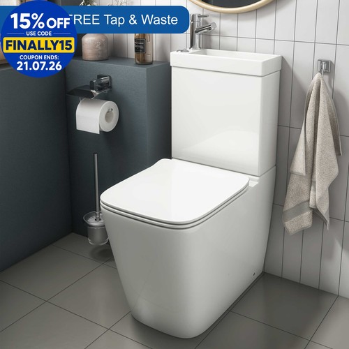 Toilet basin combo - in,