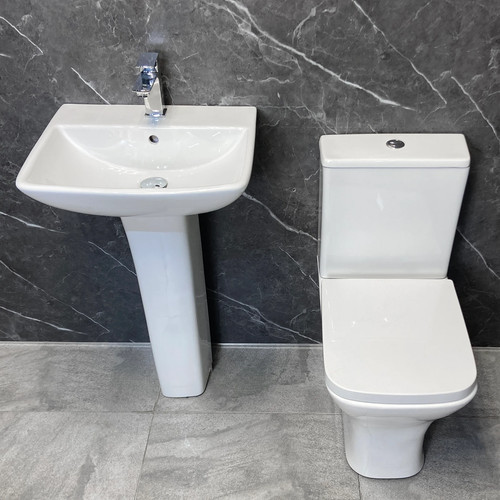 Square bathroom suite sindee - square,