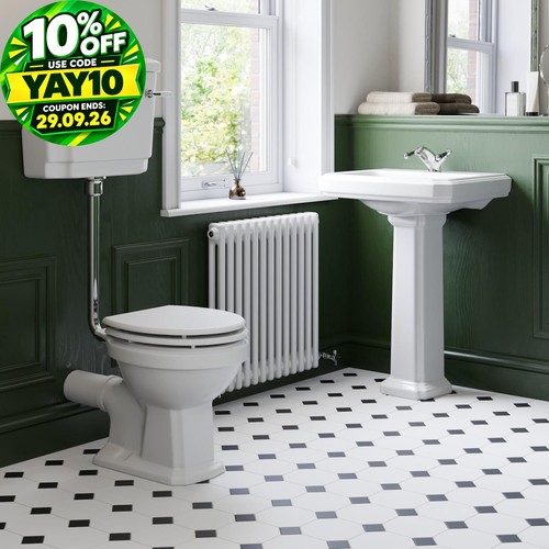 Bathroom suite toilet sink - suite, &