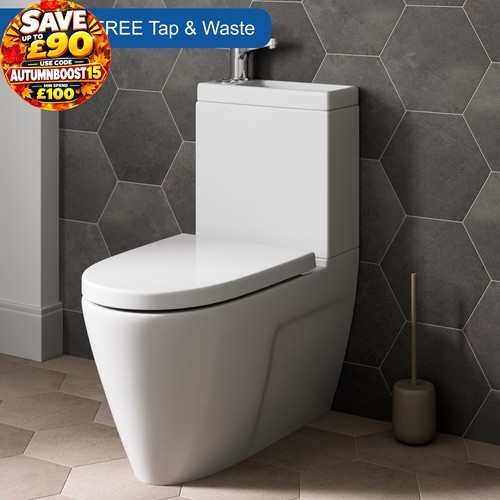 Close coupled toilet - 2, 1