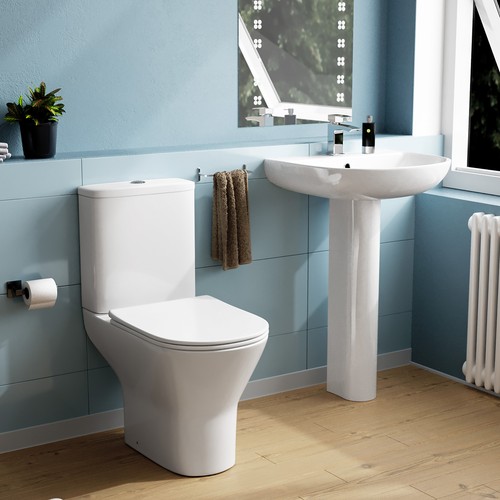 Nes home bathroom - home, round