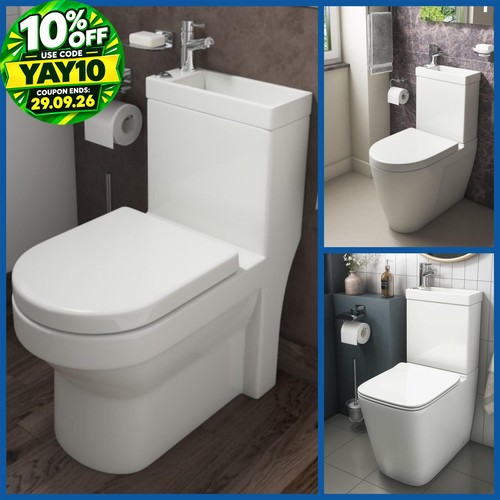 Close coupled toilet - in, 1