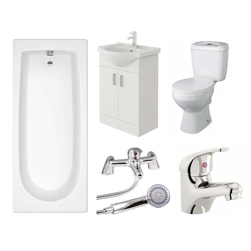 Bathroom suite bath vanity - suite,