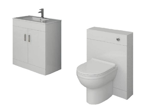 Vanity unit with - unit, sink