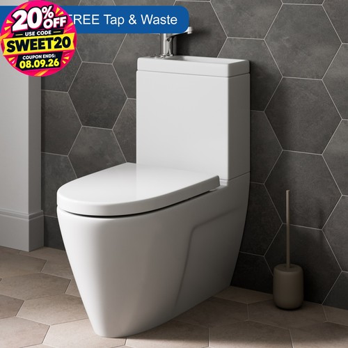 Close coupled toilet - 1,