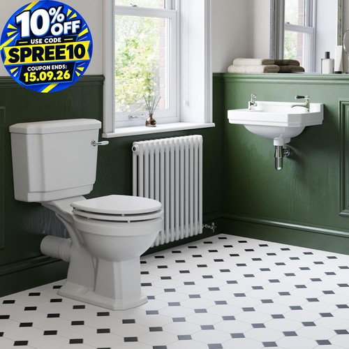Bathroom suite close coupled - close,