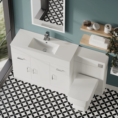 Nova 1500mm gloss white - nova,