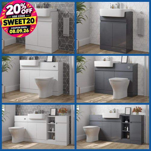 Bathroom vanity toilet storage - bathroom,