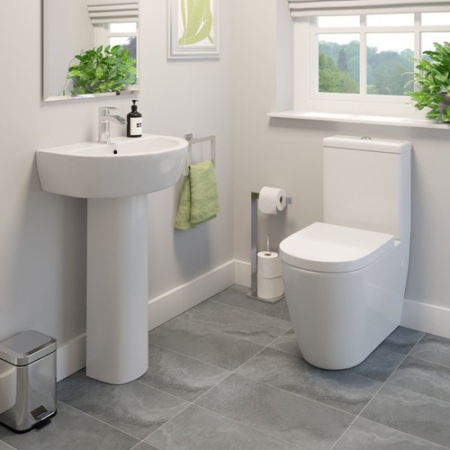 Modern bathroom cloakroom - bathroom,