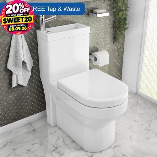 Close coupled toilet - in,