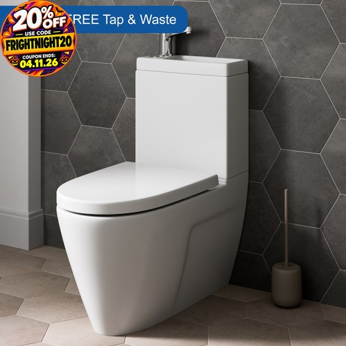 Close coupled toilet - 1,