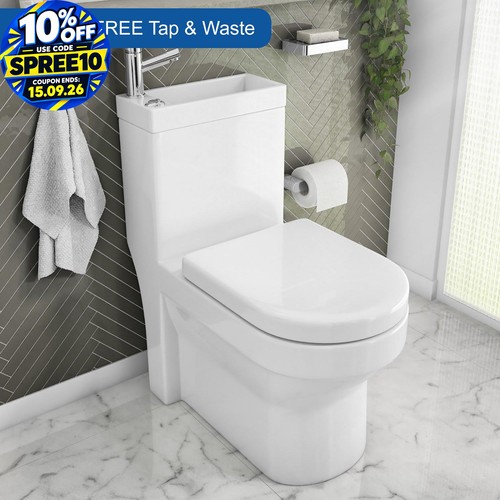 Close coupled toilet - in, 1