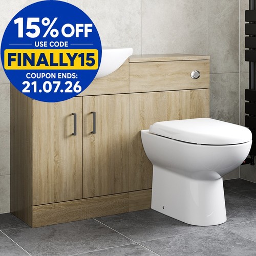 1050mm bathroom toilet vanity - 1050mm,