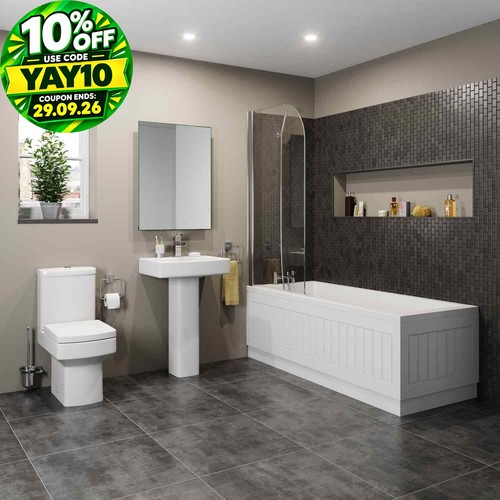 Bathroom suite toilet - bathroom, basin