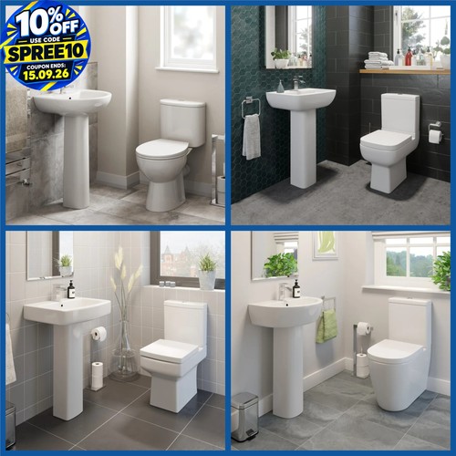 Bathroom cloakroom suite close - suite,