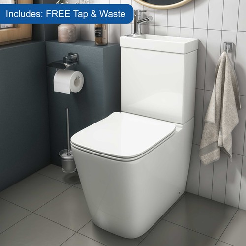 Toilet basin combo - 1,
