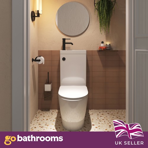 Toilet basin combo - toilet,