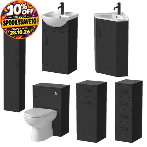 Bathroom vanity toilet - bathroom, storage