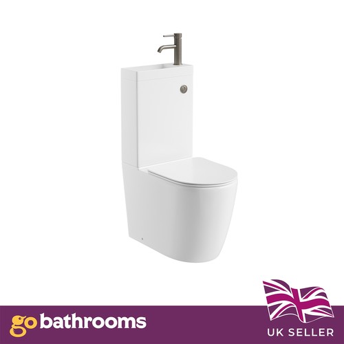 Toilet basin combo - combo, in