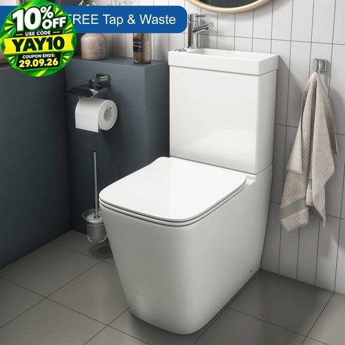 Toilet basin combo - basin,