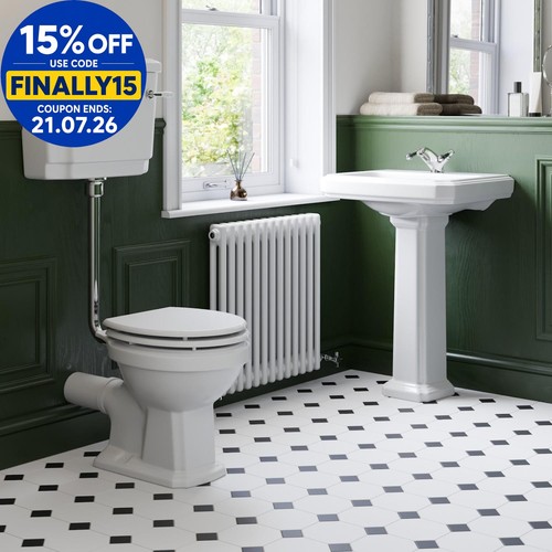 Bathroom suite toilet sink - bathroom,