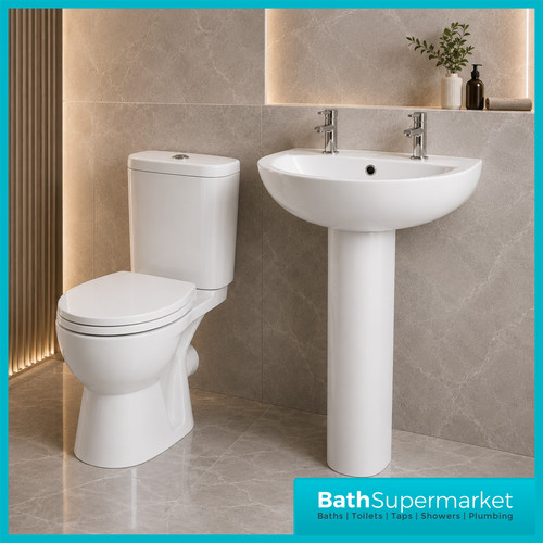Rimless bathroom suite - rimless,