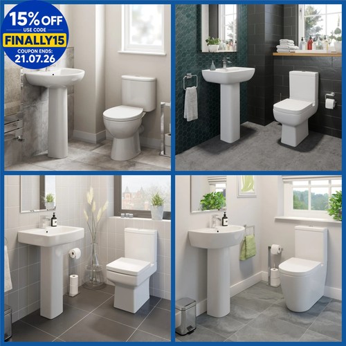 Bathroom cloakroom suite close - suite,