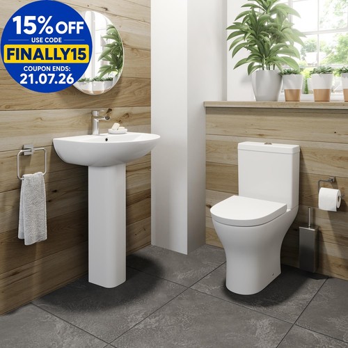 Modern bathroom cloakroom - modern,