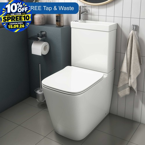 Toilet basin combo - in,