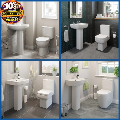 Bathroom cloakroom suite close - cloakroom,