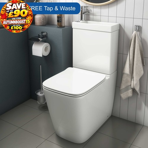 Toilet basin combo - 1,